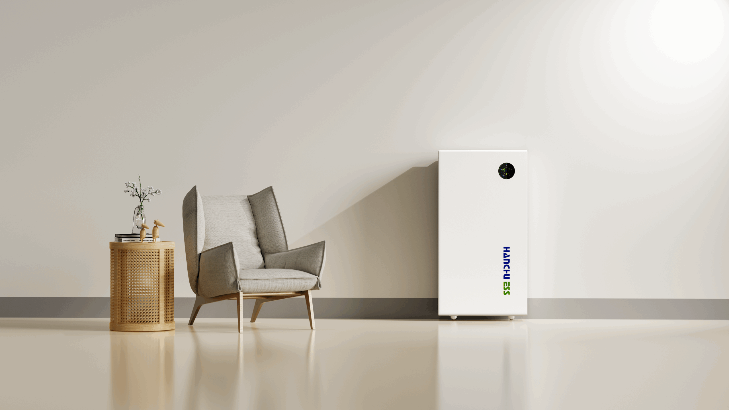 Hanchu Wall Charger in living situation